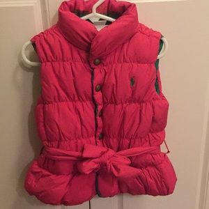 Ralph Lauren NWOT down reversible vest